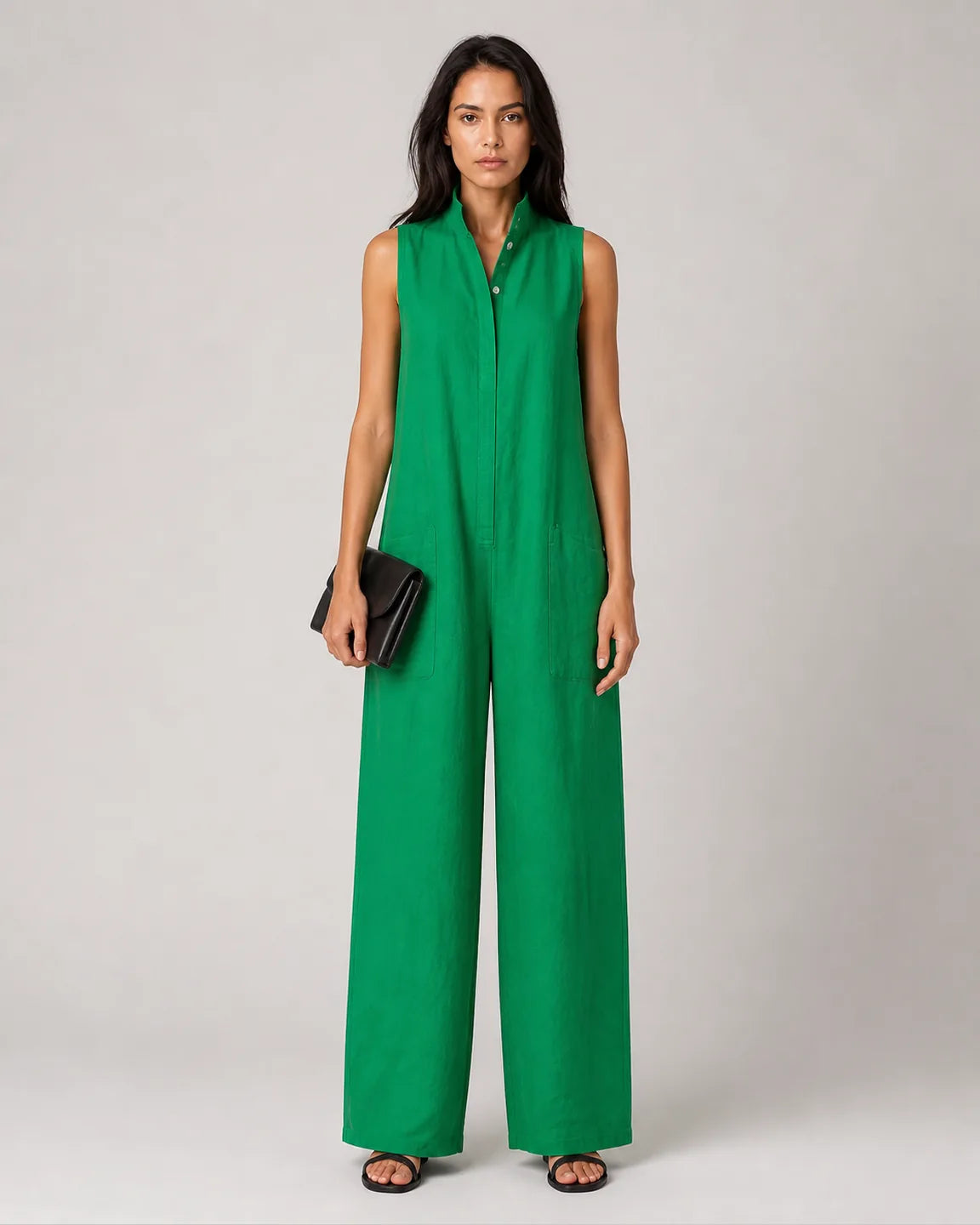 Cora-Pearl Jumpsuit — full-body studio view