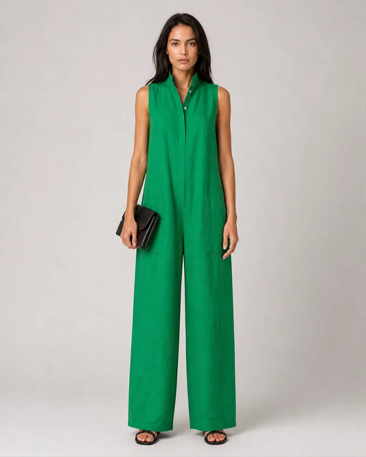 Cora-Pearl Jumpsuit — full-body studio view