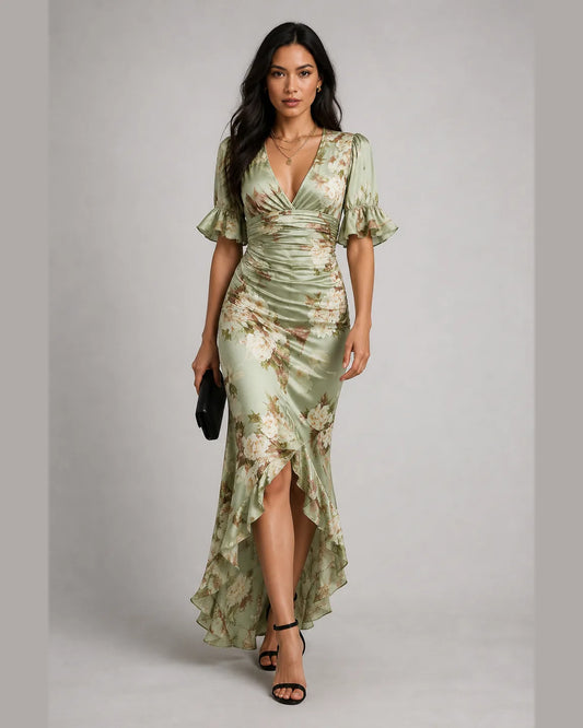 Esme-Jane Maxi Dress — full-body studio view