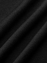 Langarmshirt mit Raffung – Schwarz, Ansicht 8