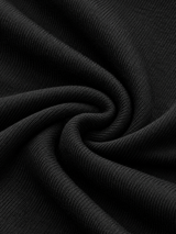Langarmshirt mit Raffung – Schwarz, Ansicht 9