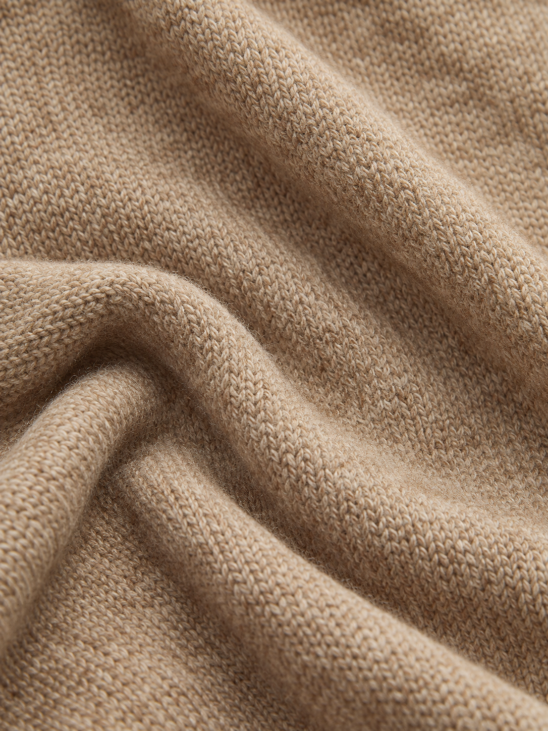 Strick-Set mit Rollkragen und Hose – Camel, Ansicht 7