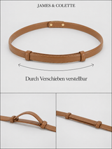 Schmaler Gürtel – Braun, Ansicht 2