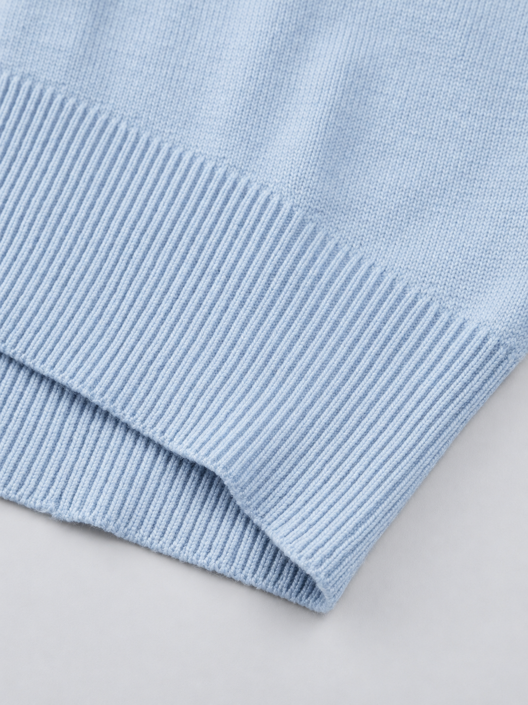Oversized-Strickpullover – Hellblau, Ansicht 5