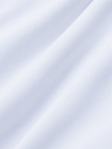 Halbtransparentes Langhemd mit Knopfleiste und Bindeband – Weiß, Ansicht 6