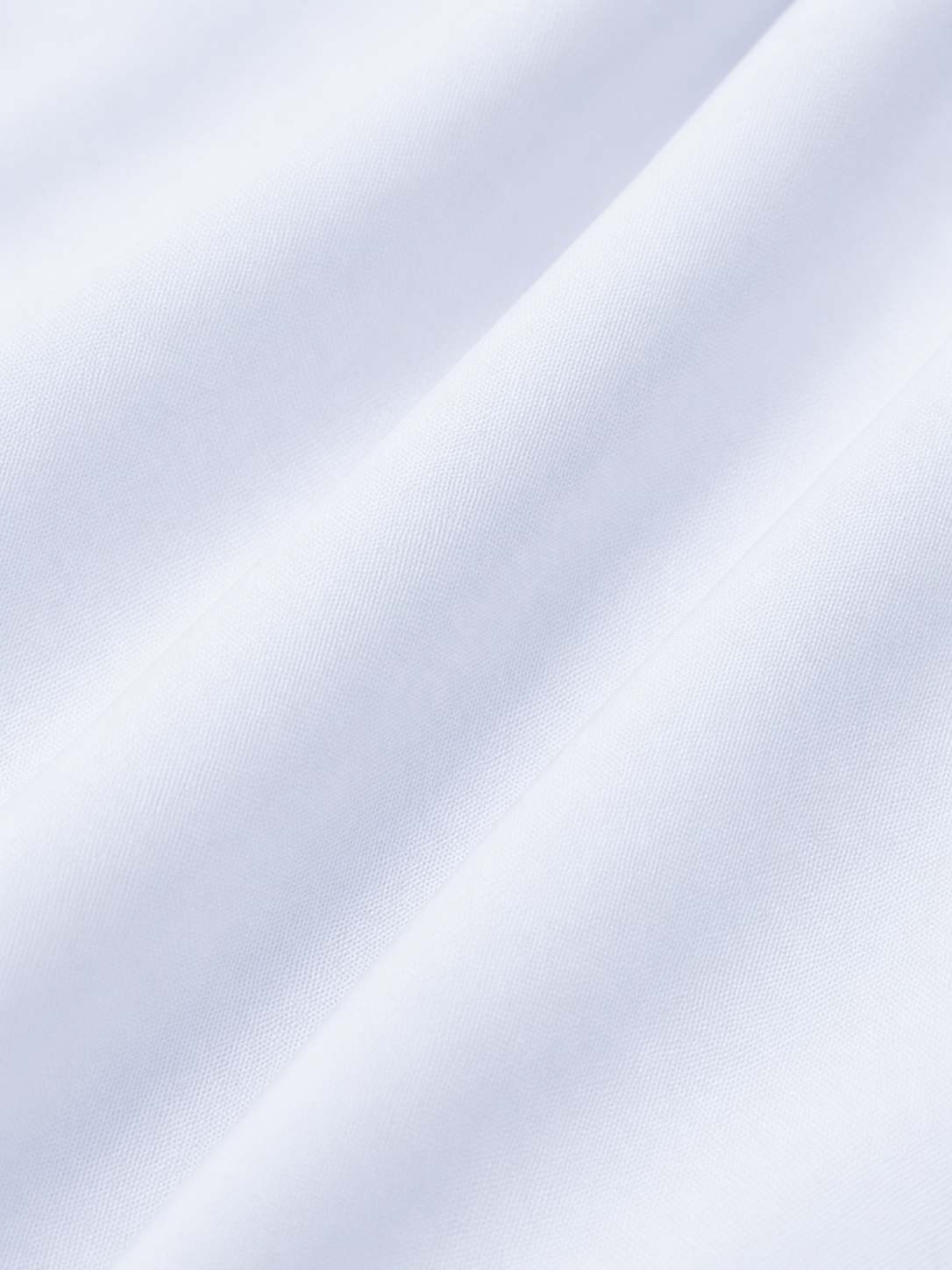 Halbtransparentes Langhemd mit Knopfleiste und Bindeband – Weiß, Ansicht 6