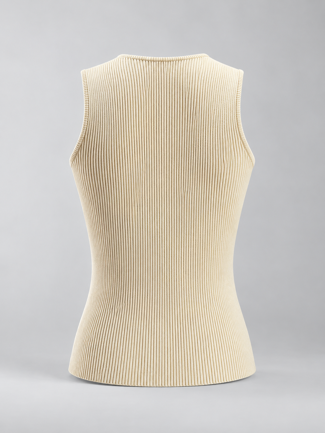 Unifarbenes Basic-Tanktop – Apricot, Ansicht 7