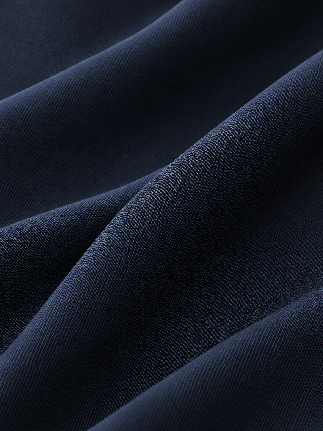 Ärmelloses Blazerkleid mit Falten und Gürtel – Marineblau, Ansicht 5