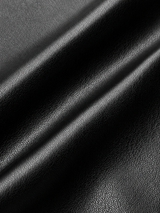 Kunstlederhose mit hohem Bund – Schwarz, Ansicht 7