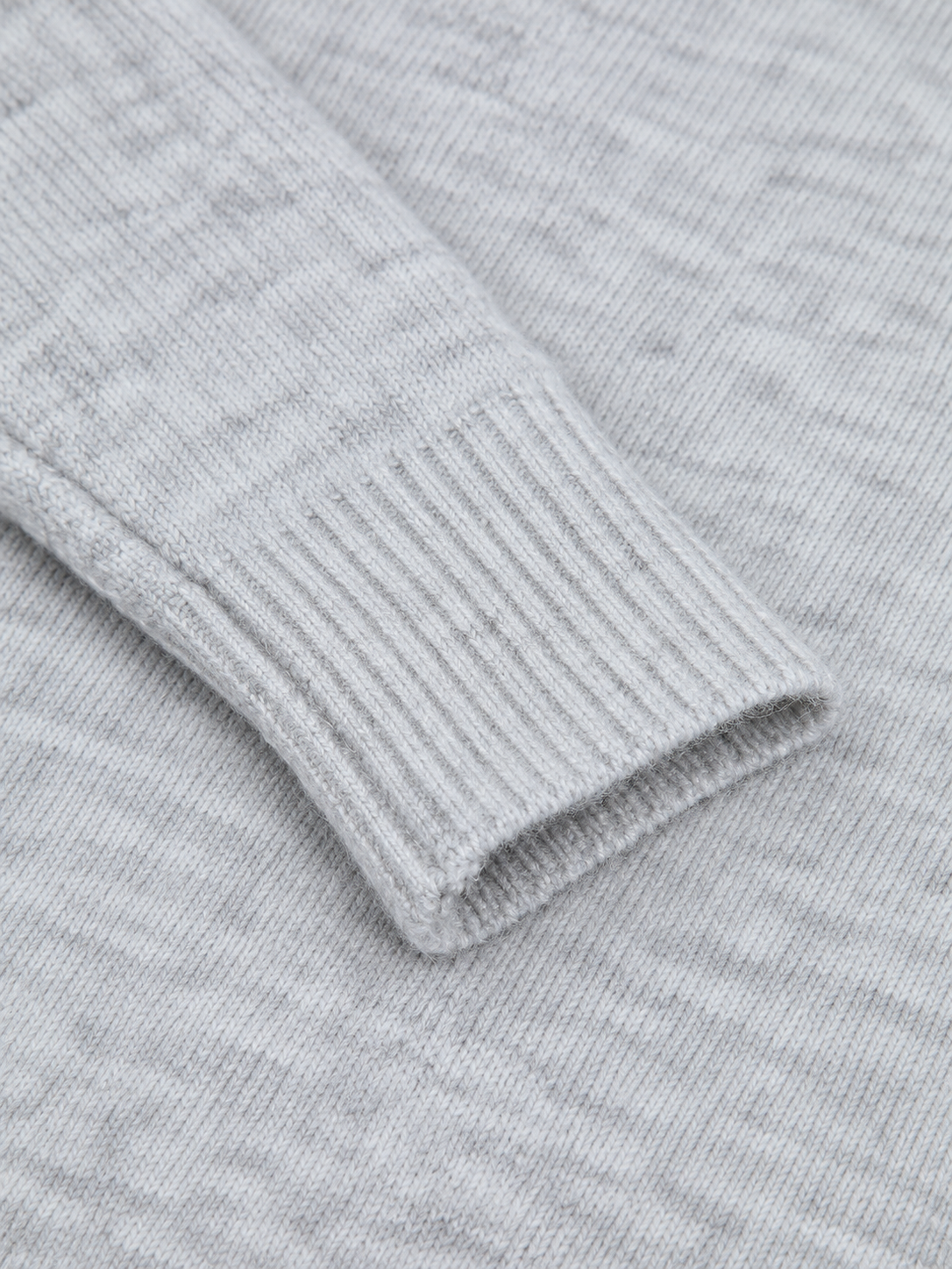 Asymmetrischer One-Shoulder-Pullover – Grau, Ansicht 6
